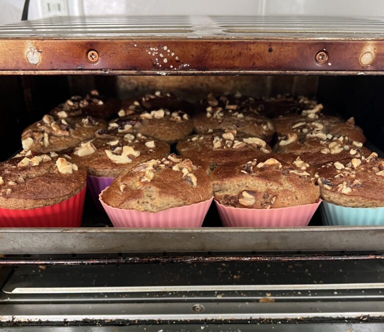 Baking Banana Muffins